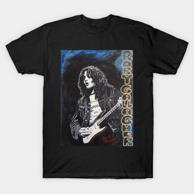 Rory Gallagher T-Shirt by JackieJames